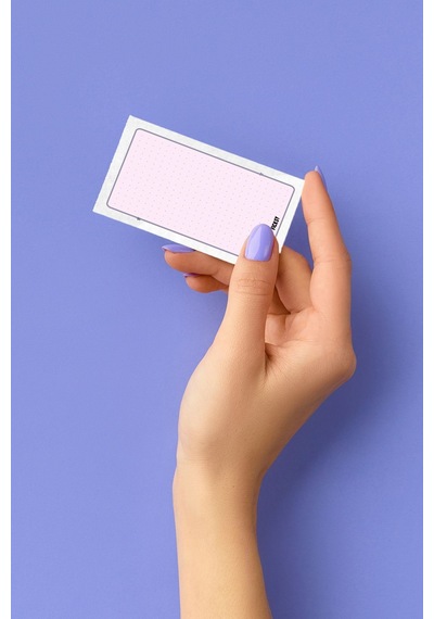 Renkli Not Kartı - 50 Adet - 7 10 Cm - Çalışma Kartı - Notepad - Not Kağıdı - Bloknot - Planlayıcı