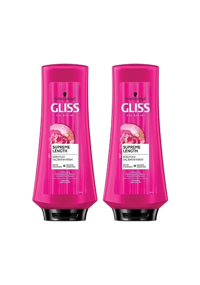 Gliss Supreme Length Uzun Saçlara Özel Saç Kremi 360 ml x 2 Adet