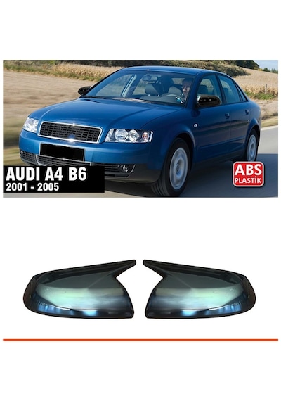 Audi A4 B6 / 2001-2005 Uyumlu Batman Yarasa Ayna Kapağı
