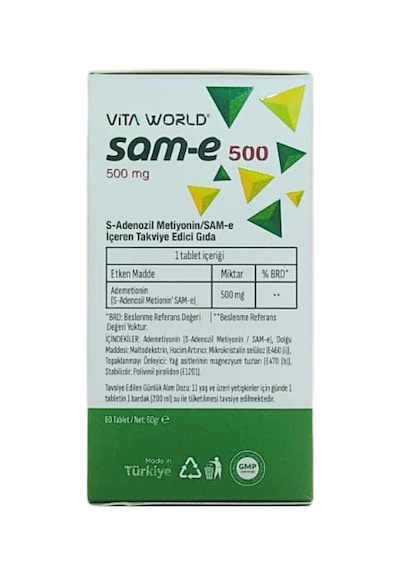 Sam-e 500 Mg 60 Tb