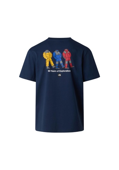 The North Face M Tnf Celebratıon Relaxed Short Sleeve T Erkek Tişört Nf0a8gar8k21 Lacivert