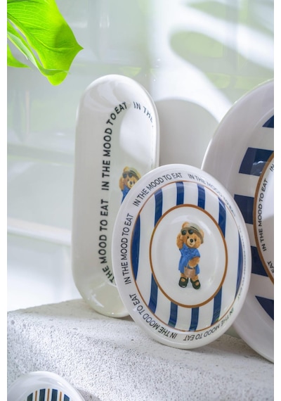 Acar Cool Bear 6 Kişilik 21 Parça Kahvaltı Takımı Çok Renkli