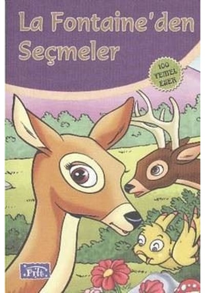 Lafontenden Seçmeler - 100 Temel Eser- Parıltı Yayınları