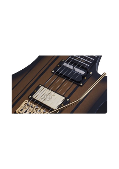 Schecter Synyster Custom Fr Elektro Gitar (Satin Gold Burst)