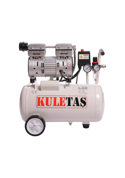 Kuletaş Süper Sessiz Yağsız Kompresör 24 L