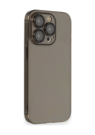 Apple iPhone  Uyumlu,  13 Pro Max Kılıf Armada Lensli Kapak - Siyah