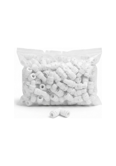 1/4" X 1/4" Quick L Dirsek - Su Arıtma Hortum Bağlantı Parçası 90 Derece Push-fit