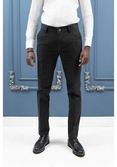 Notra Regular Fit Pamuklu Dokulu Kışlık Gabardin Pantolon Antrasit Notra Regular Fit Pamuklu Dokulu Kışlık Gabardin Pantolon Antrasit