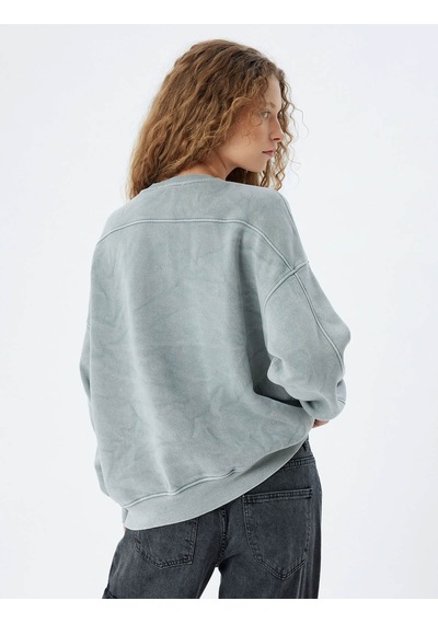 Koton Kadın Sweatshirt Gri 5wal10125ık 25ky59001743 Y5906