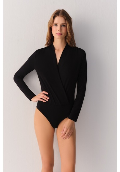 Suwen Elegant V Yaka Body St6002612012 Siyah