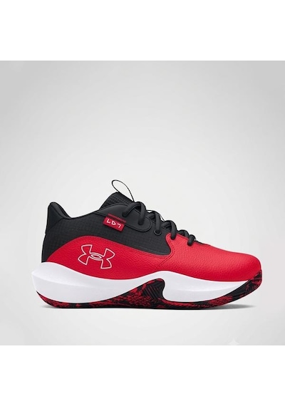 Under Armour Lockdown 7 Erkek Çocuk Kırmızı Basketbol Ayakkabısı