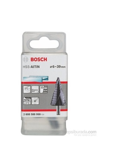 Kademeli Matkap Ucu 6 Mm'den 39 Mm'ye Kadar Kesim İmkanları