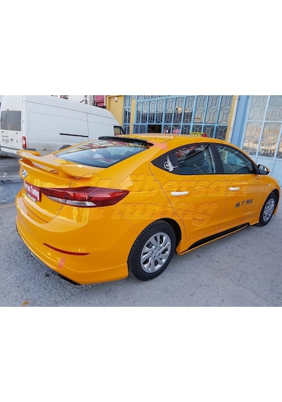 Hyundai Accent Elentra(2016..)arka Tampon Eki----fibersan Tuning N11.3366