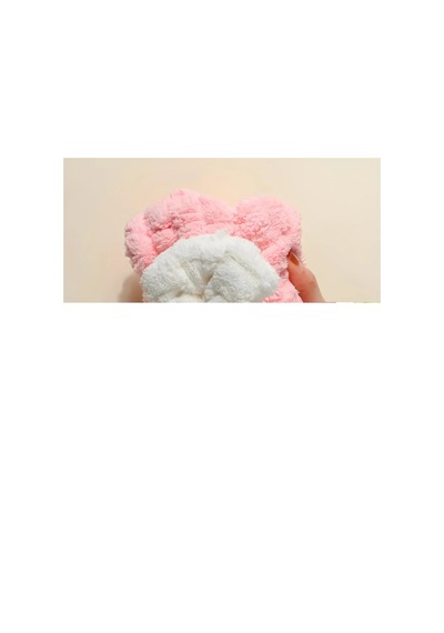 Mikrofiber Örgü Saç Kurutma Bone Havlu 00