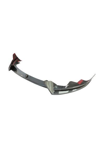 Red Lion Parts Tesla Model Y Juniper 2025+ Uyumlu Ön Tampon Lipi Parlak Karbon Fiber Görünüm