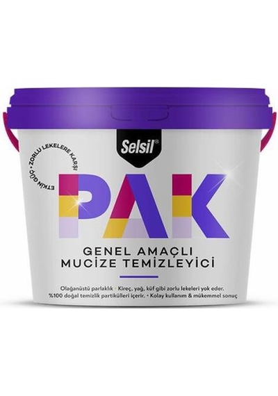 Selsil Pak Genel Amaçlı Mucize Temizleyici 500 Gr N11.11062