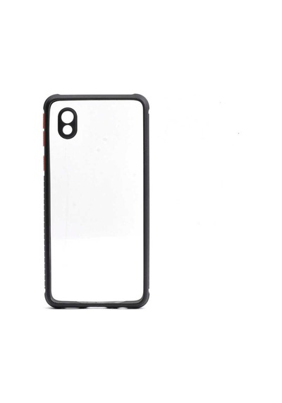 Samsung Uyumlu Galaxy A01 Core Kılıf ​​Zore Kaff Kapak-Siyah
