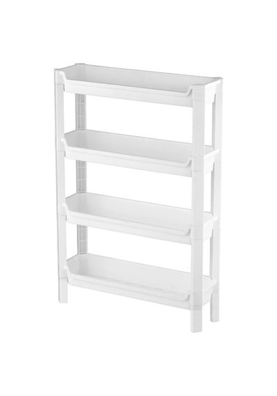 Rafty 4 Katlı Sepet Organizer Düzenleyici Raf Ünitesi 465x145x690mm 5468 Çok Renkli