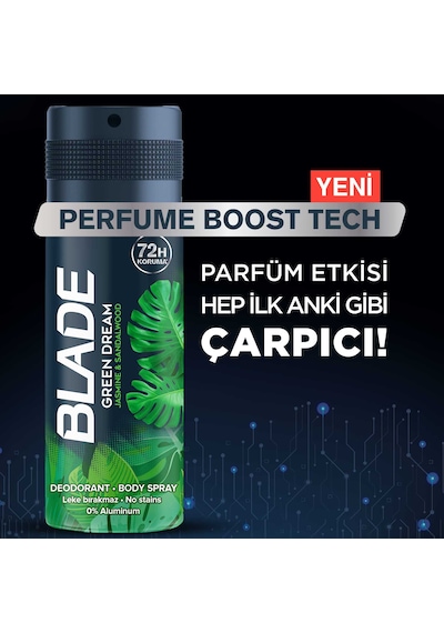 Blade Green Dream Deodorant 6 x 150 ML