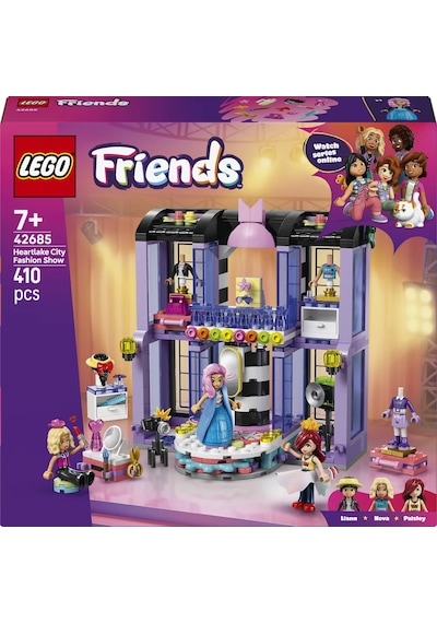 LEGO® Friends Heartlake Şehri Defilesi Seti 42685 - 7 Yaş ve Üzeri Çocuklar için Minifigür İçeren Oyuncak Yapım Seti (410 Parça)