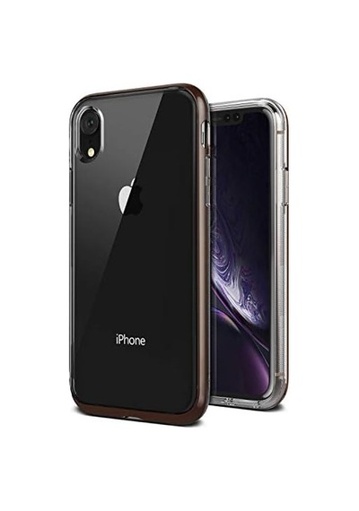 Vrs93966 İphone Xr Crystal Bumper Kılıf, Brown 50 x 22