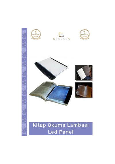 Okumalambası Şeffaf Pleksiglas Göz Dostu Taşınabilir Pilli Kitap Aydınlatma Aparatı Okuma Lambası L