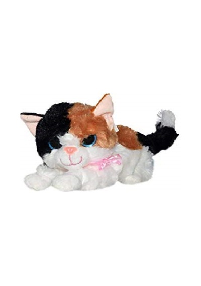 Peluş Sesli Kedi Çok Renkli
