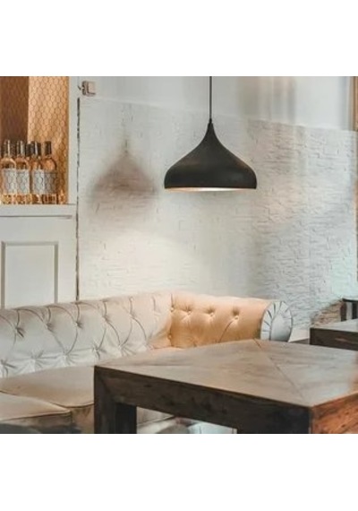 Riolight Modern1 Siyah Oda,Mutfak,Cafeler Için Tekli Metal Sarkit