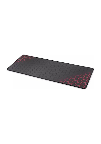 Onezero Zr999 Kırmızı Petek Desenli Xxl 40x90cm Oyuncu Mouse Pad