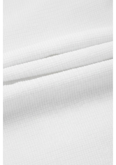 Rizzup Beyaz Slim Fit Örme Kumaş Likralı Erkek Gömlek Nefes Alan Esnek Ve Modern Tasarım 2602604