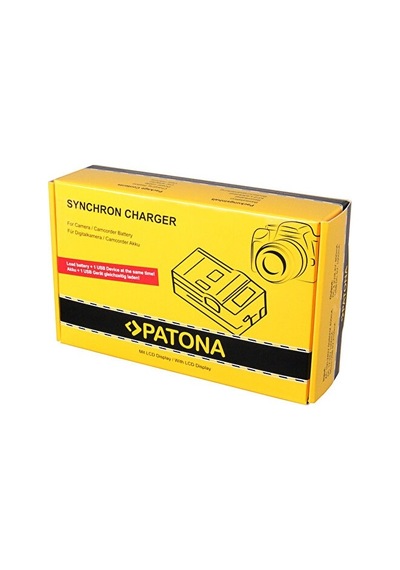 Patona Senkron LCD Ekranlı Usb Şarj Cihazı (Nikon Enel15 Uyumlu)