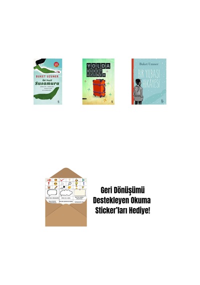 İki Yeşil Su Susamuru Midi Boy + Yolda + Bir Yılbaşı Hikâyesi + Okuma Sticker'ları