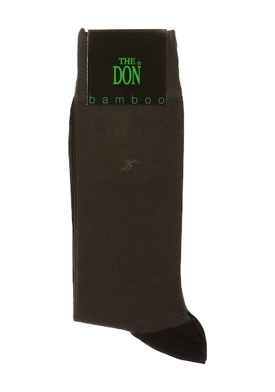 The Don Gri-Siyah Renk Erkek Bambu Çorap