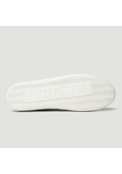Bianco Sneaker Günlük Erkek 19134/cp C Bkku Bikkembergs 64039996 Scarpa Uomo Mıcrofıber Nero Bianco