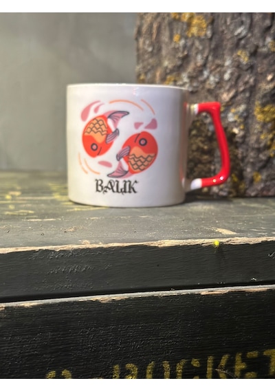 Kadim Balık Burcu Tasarım Kupa