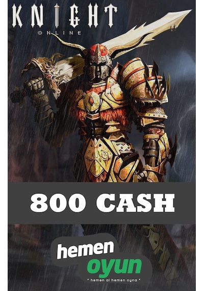 Hemenoyun Knight Online 800 Cash