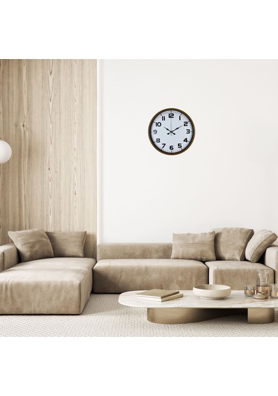 Kahverengi 36 Cm Standart Duvar Saati Diğer 76169581