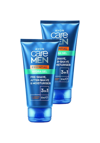 Care Men Essential 3'ü 1 Arada Tıraş Öncesi Ve Sonrası Nemlendirici Jel 50 Ml. İkili Paket