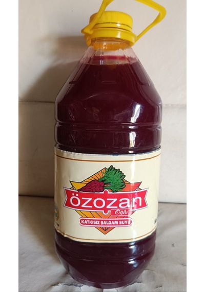Özozan Acısız Katkısız Şalgam Suyu 3 L