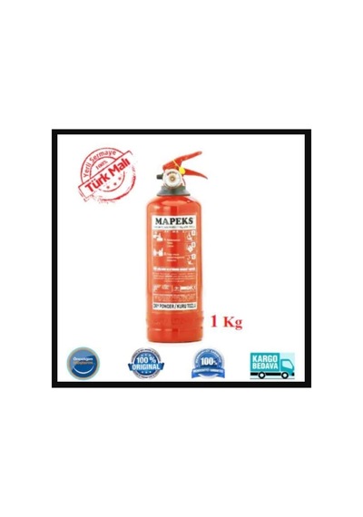 Yangın Söndürücü Tüp Tüv Onaylı Tozlu 1kg