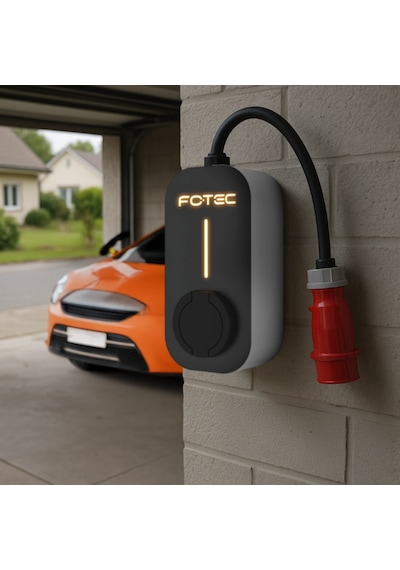 Fotec Visio Go E Ac Tri 22 Kw T2 Soketli Elektrikli Araç Şarj İstasyonu