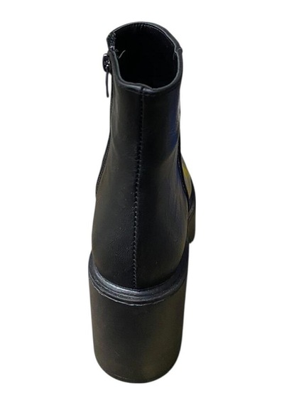 Miçe Shoes Kadın Platfrom Bot Siyah Tokalı - 796653832 Siyah Tokalı