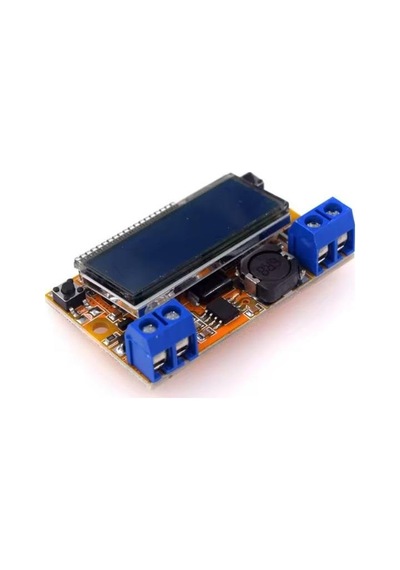 Hw-601 Giriş:5-23v Çıkış: 0-16v 3a Dc Dc Lcd Ekran Step Down Voltaj Düşürücü Modül