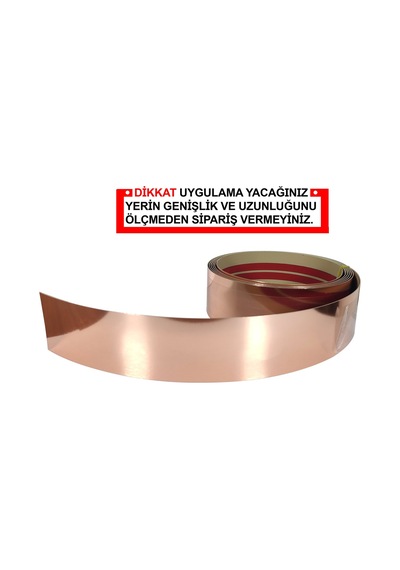 Bronz Nikelaj 40 Mm Genişlik 3 Metre Uzunluk