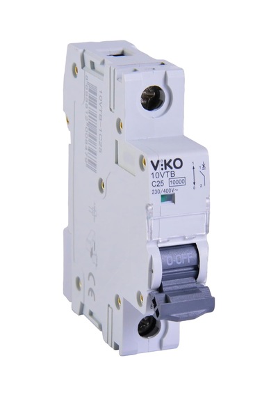 10vtb-1c25 Otomatik Sigorta 10ka C Tipi 1 Kutup 25a