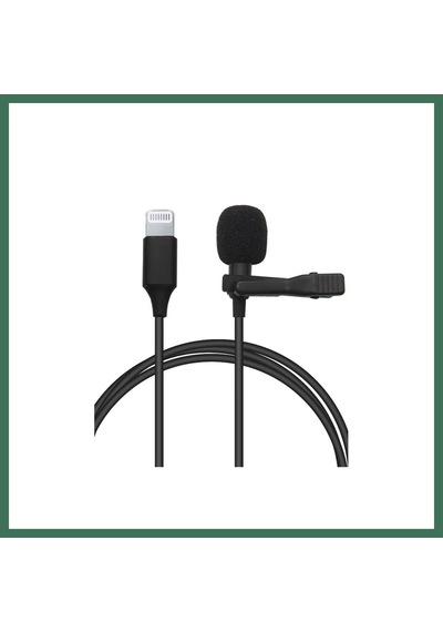 En-cag Lightning 2 Metre Double Mikrofon - Siyah Bss