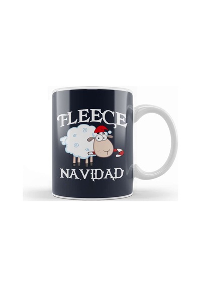 Fleece Navidad Christmas Sheep Kupa Bardak Porselen Karışık