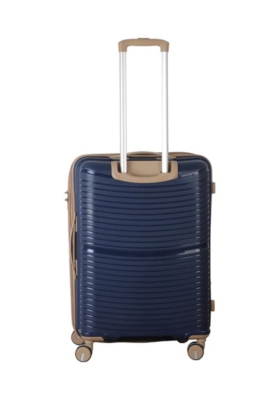 Mçs Group V379 Aura Y.üretim Pp Valiz 65 Cm S21yy100014265 11014 Lacivert/şampanya