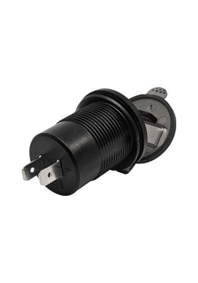 Babarvy Voltmetreli Type-c Ve Usb Girişi Butonlu Kapaklı