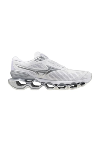 Mizuno Wave Prophecy 15 Unisex Koşu Ayakkabısı Beyaz / Gri Çok Renkli